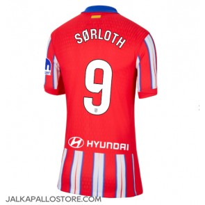 Atletico Madrid Alexander Sorloth #9 Kotipaita Naisten 2024-25 Lyhythihainen